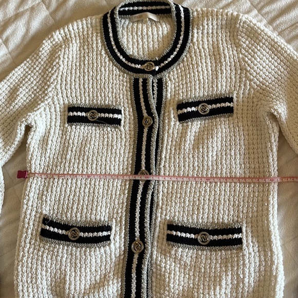 Maje white cardigan - Picture 9 of 14